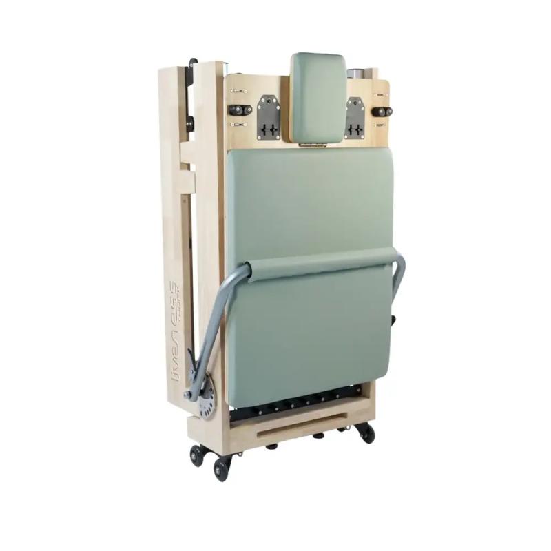 Toorx - Oak wood foldable Reformer PTX 3000 - Green Tea