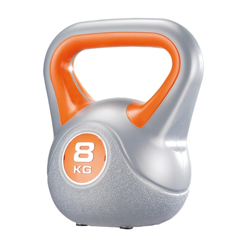 Kettlebell van Gymstick in pvc 8kg