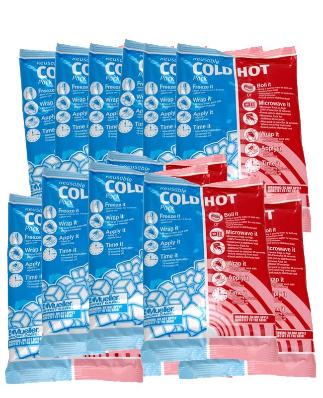 Coldpack: Mueller cold--hot, herbruikbaar, 15x22,5cm, per 12