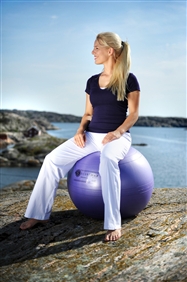 Sissel - Securemax exercise ball - zitbal - 55cm - lila