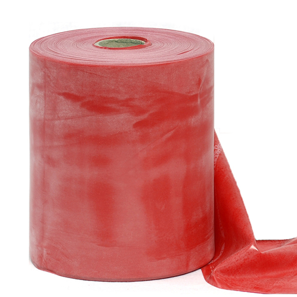 Oefenband thera-band, sans latex, 45,5m, rouge