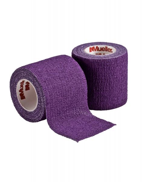 Mueller - Cohesief verband: Tapewrap Premium, purper, 5cm, p--24