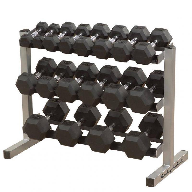  Body_Solid_Hexagon_Rubber_Dumbbell_–_12_5_kg_–_ppaar___________