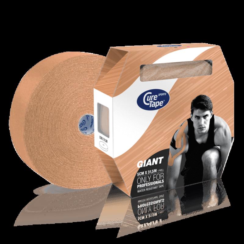 Cure tape - Cure tape sports beige – 5cm x 31,5 m– p--1