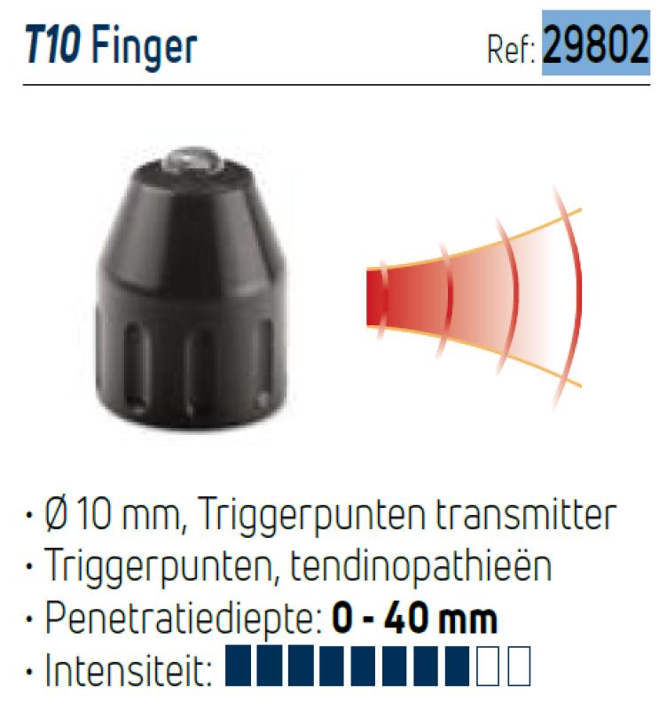 Chattanooga - Transducteur T10 Finger- Chattanooga RPW 2– ACCESSOIRES optionnels